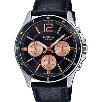 ساعت مچی مردانه کاسیو
مدل CASIO-MTP-1374L-1A2