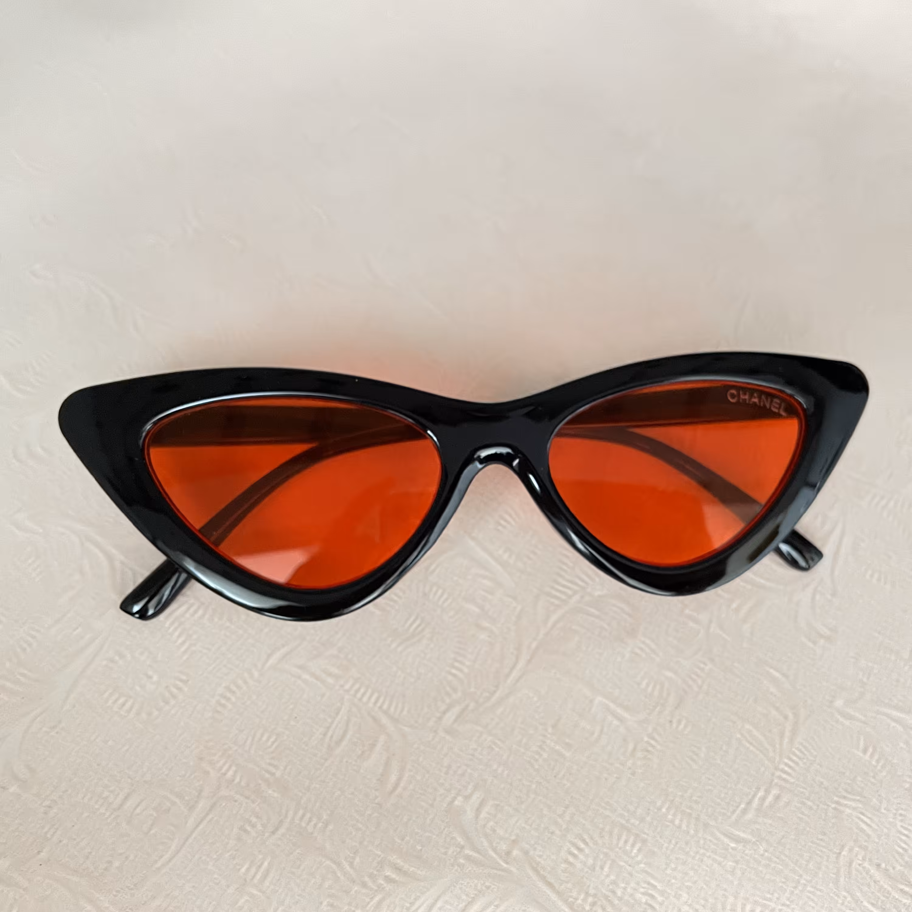 عینک آفتابی گربه ای شیشه شفاف