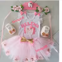 ست دندونی گلدار