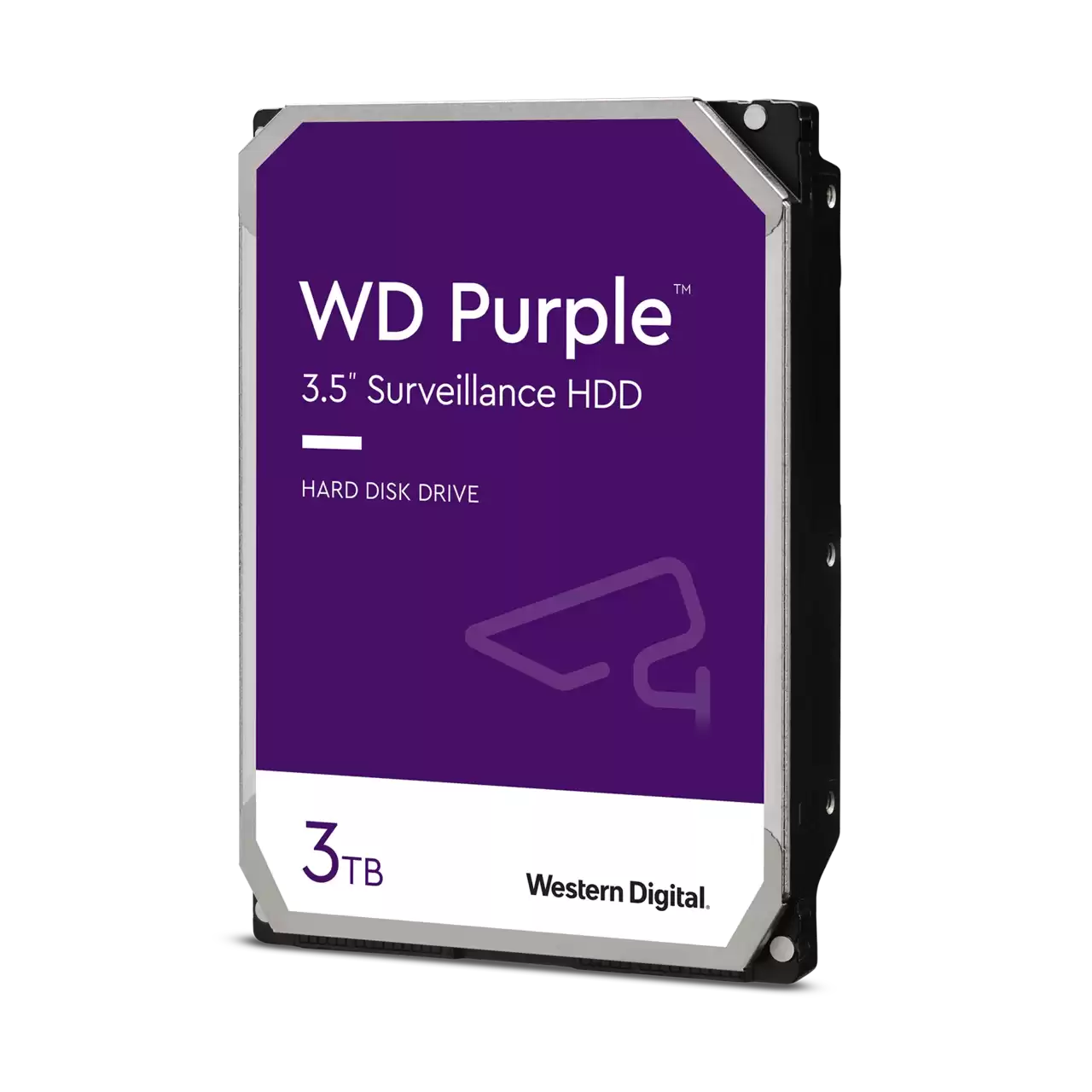 هارددیسک وسترن دیجیتال بنفش مدل سه ترابایت | 3TR PURPLE