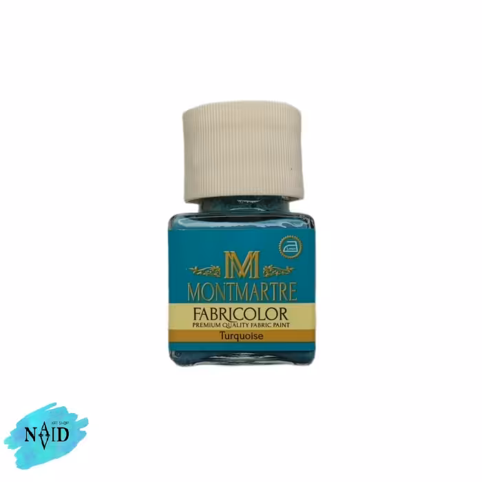 رنگ پارچه مونمارت رنگ Turquoise حجم 55 میلی لیتر کد 46