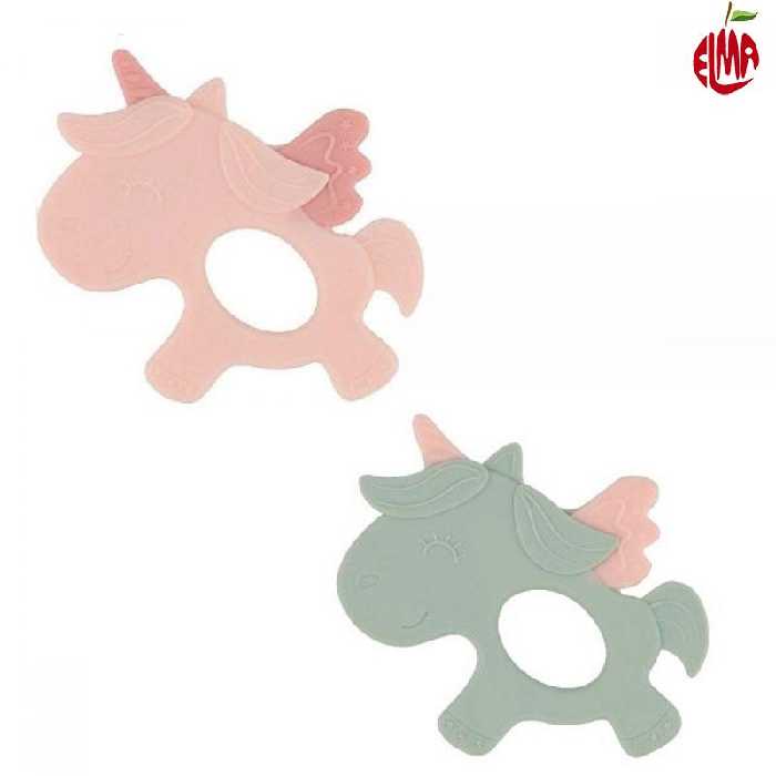 دندانگیر سیلیکونی طرح اسب تک شاخ کیکابو Kikkaboo