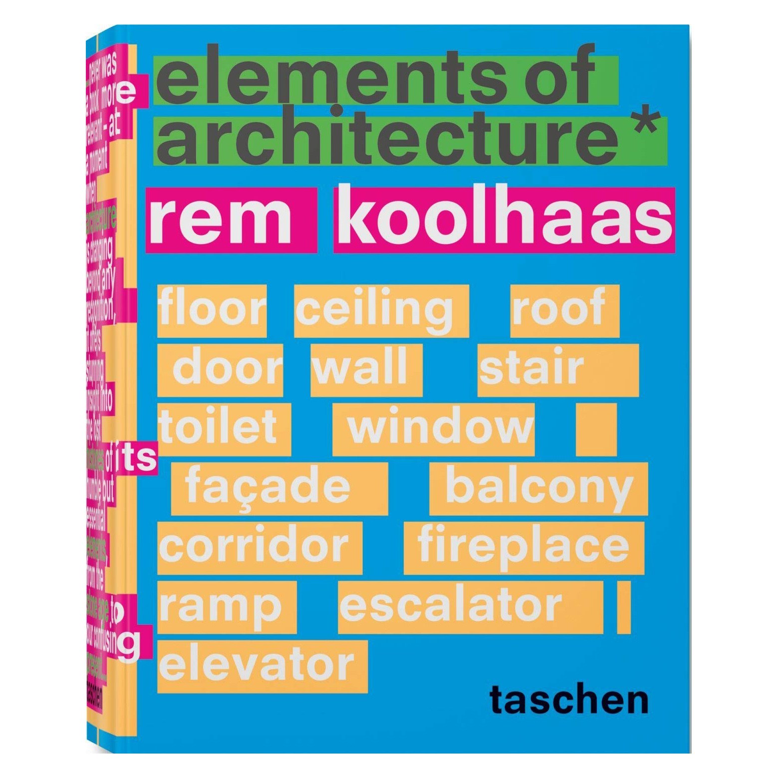کتاب Koolhaas. Elements of Architecture  انتشارات  Taschen