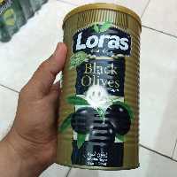 زیتون سیاه درشت لوراس بانکه ای 600گرم خالص ترکیه | amazonchi