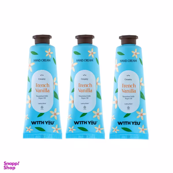 کرم مرطوب کننده ویت یو مدل French Vanilla حجم 50 میلی لیتر مجموعه 3 عددی