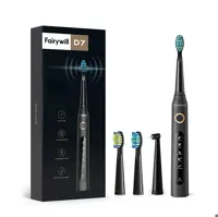 مسواک برقی هوشمند فیری ویل مدل D7 مشکی Fairywill D7 Electric Toothbrush
