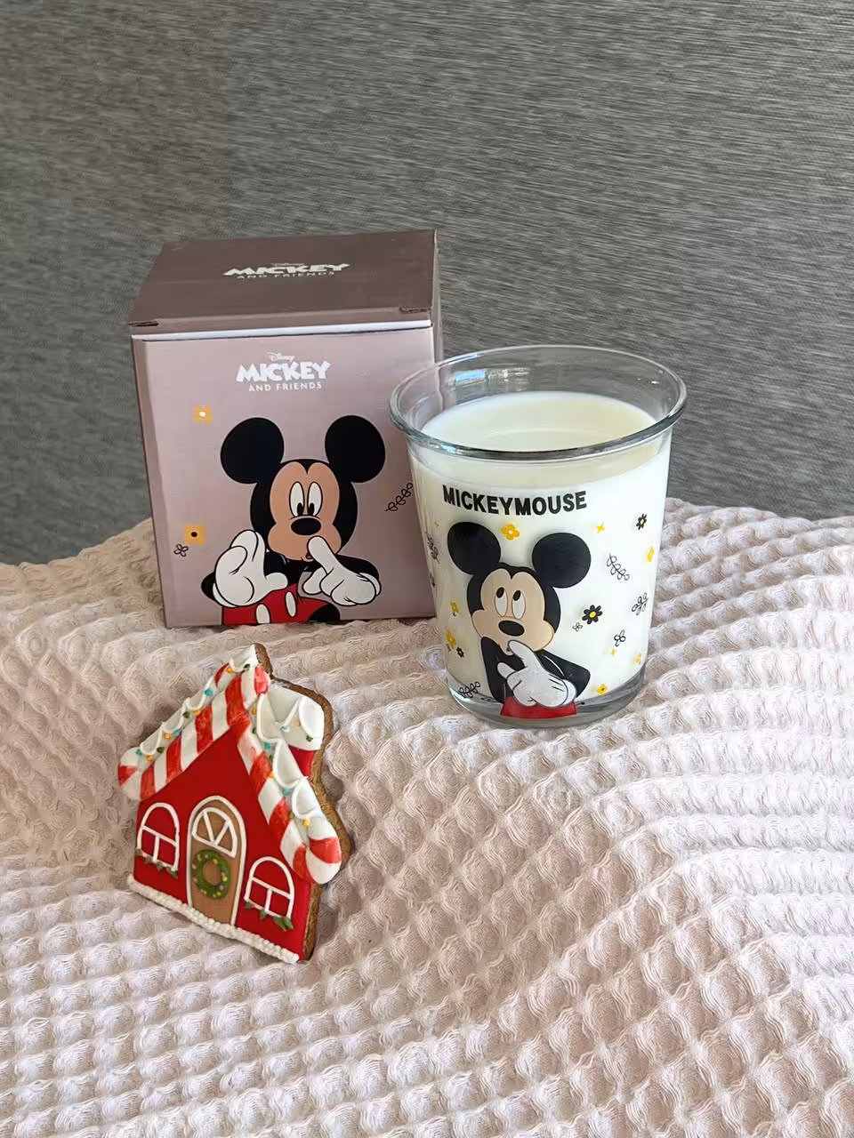 لیوان شیشه ای دیزنی- طرح میکی ماوس کد 950