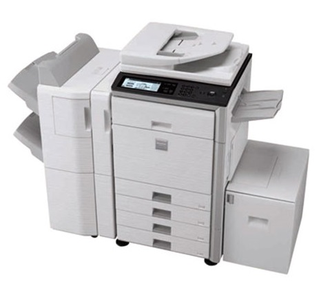 دستگاه کپی شارپ مدل ام 452 ایکس با قابلیت تغذیه خودکار و چاپ دورو