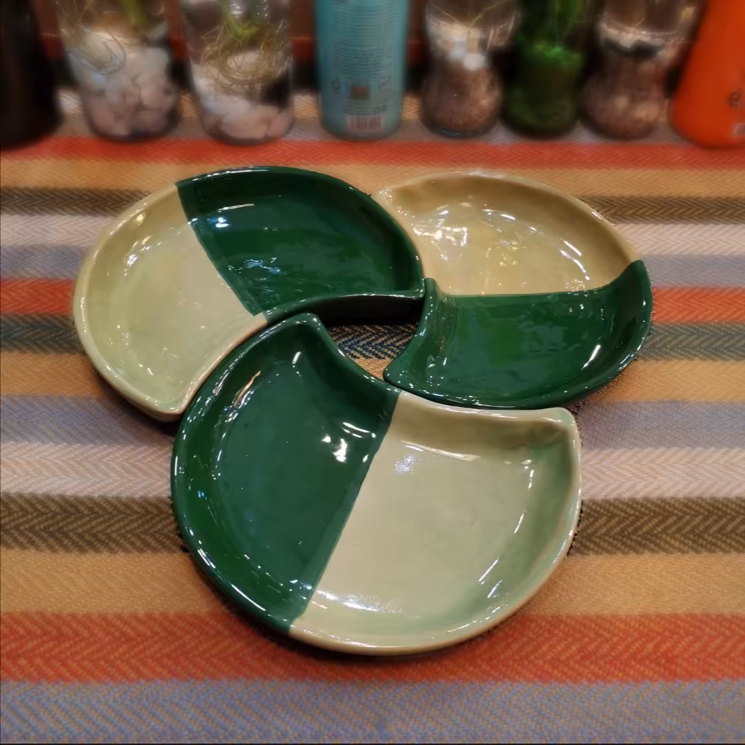 اردوخوری سه تکه سفالی (2)