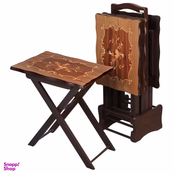 میز عسلی مدل لیلیوم کد 1200مجموعه ی چهار عددی