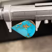 فیروزه تراش اشک نیشابور کد 3135