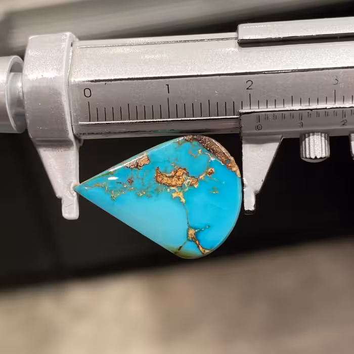 فیروزه تراش اشک نیشابور کد 3135