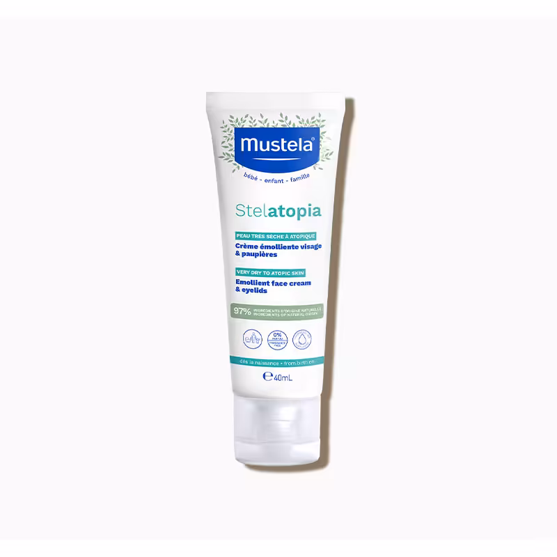 کرم نرم کننده صورت استلاتوپیا 40 میل موستلا Mustela