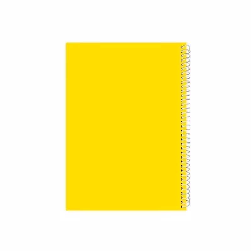 دفتر 50 برگ سیمی ساده زرد