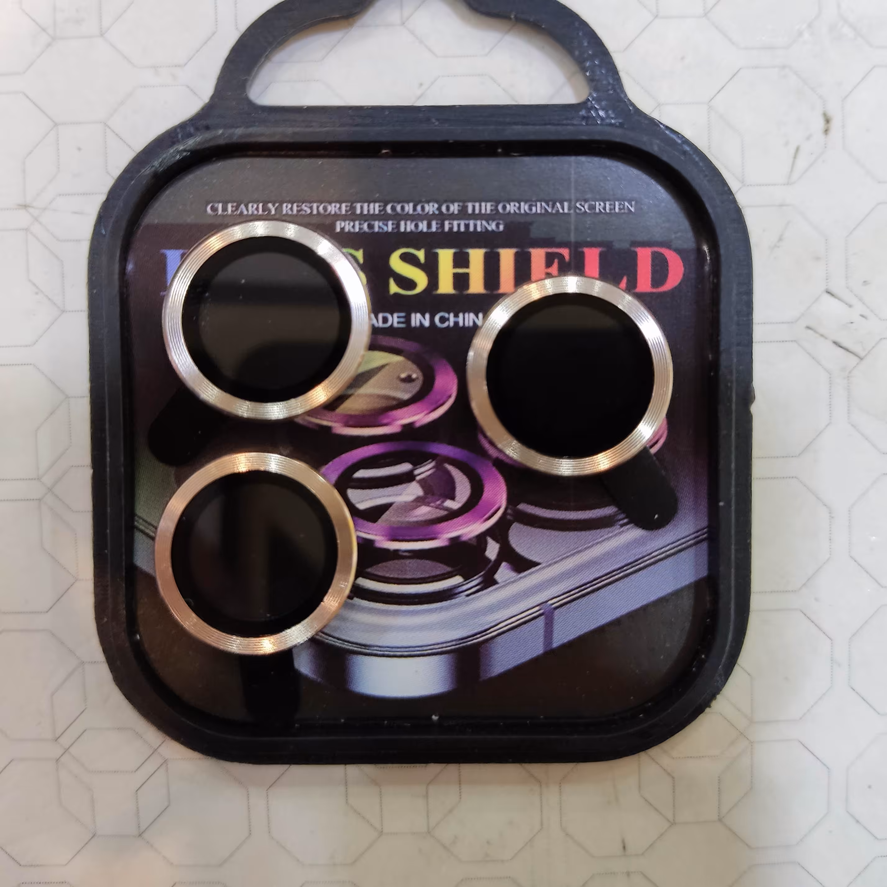 محافظ لنز  گوشی iphone 12 promax طلایی