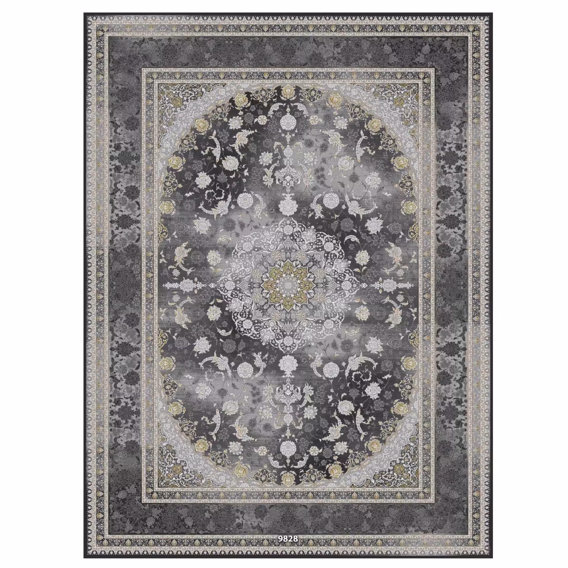 فرش وینتیج 9 متری 1200 شانه کد H9828