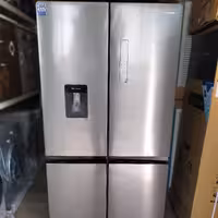 یخچال فریزر ساید بای ساید پاکشوما مدل 190 و 530 درب استیل 4 درب (پس کرایه)