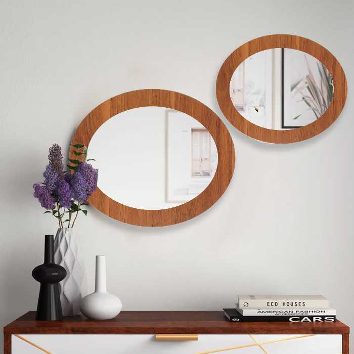 آینه الف مدل نگین کد 32 مجموعه 2 عددی