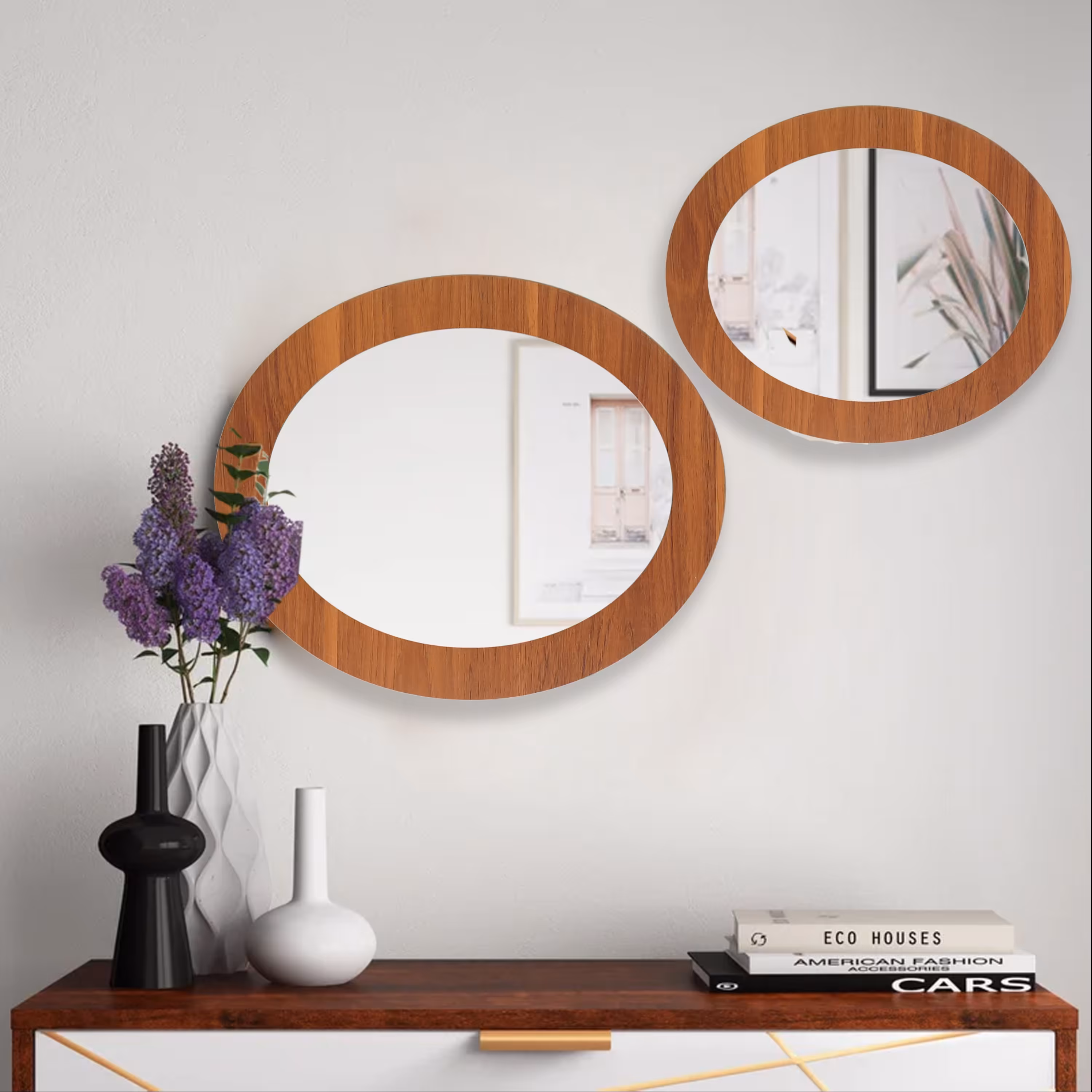 آینه الف مدل نگین کد 32 مجموعه 2 عددی