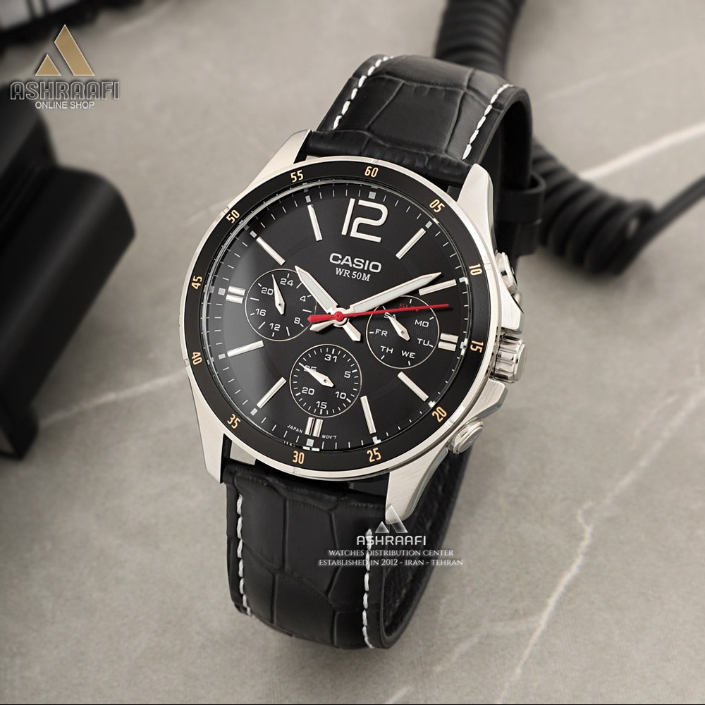 ساعت مردانه کاسیو اورجینال Casio MTP-1374L-1AV
