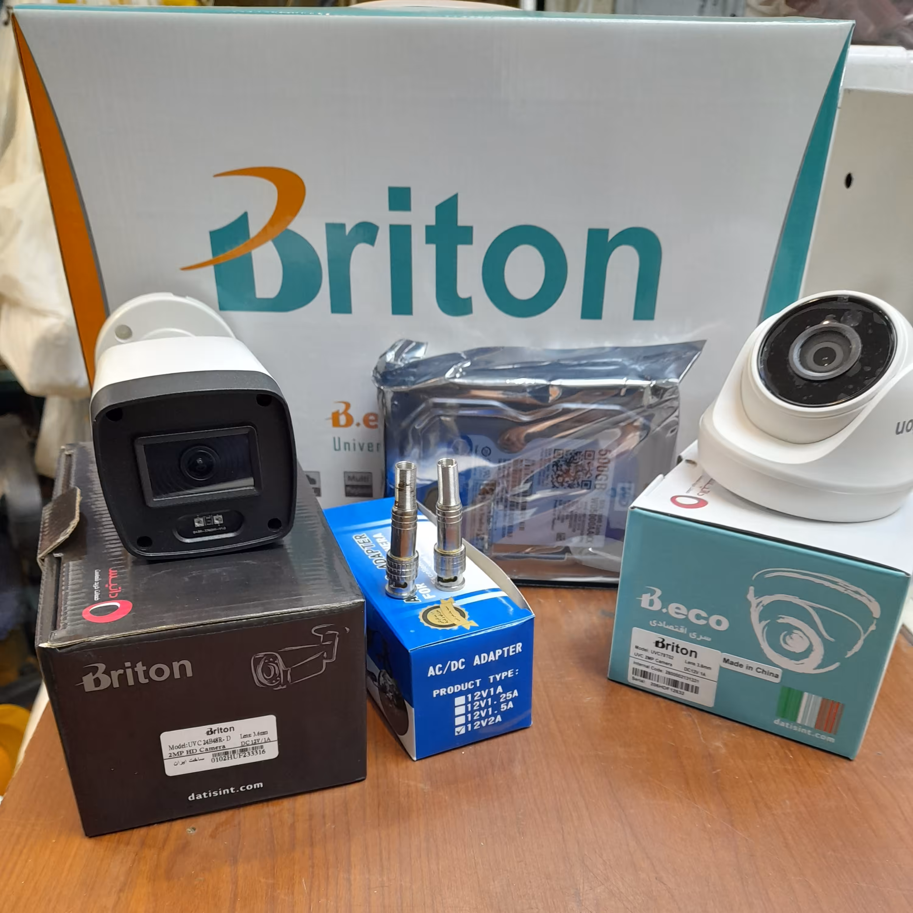 پک دوربین مداربسته برایتون با گارانتی دوساله شرکت داتیس