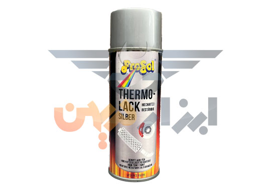 اسپری رنگ کوره ای نقره ای پروسول مدل prosol thermo lack