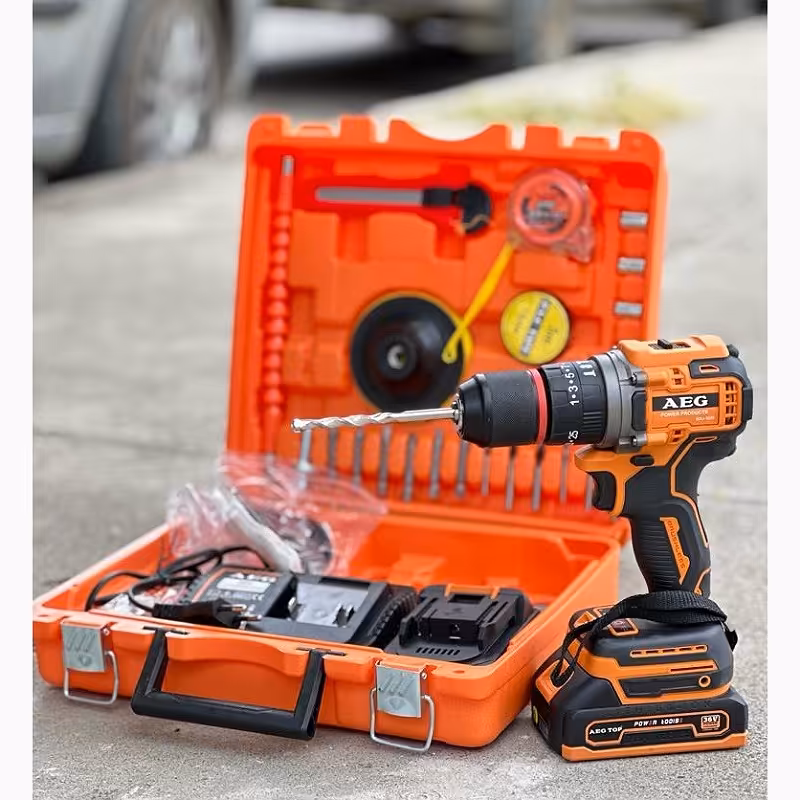 دریل شارژی براشلس36ولتAEG