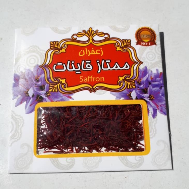 زعفران سرگل قاینات یک گرم