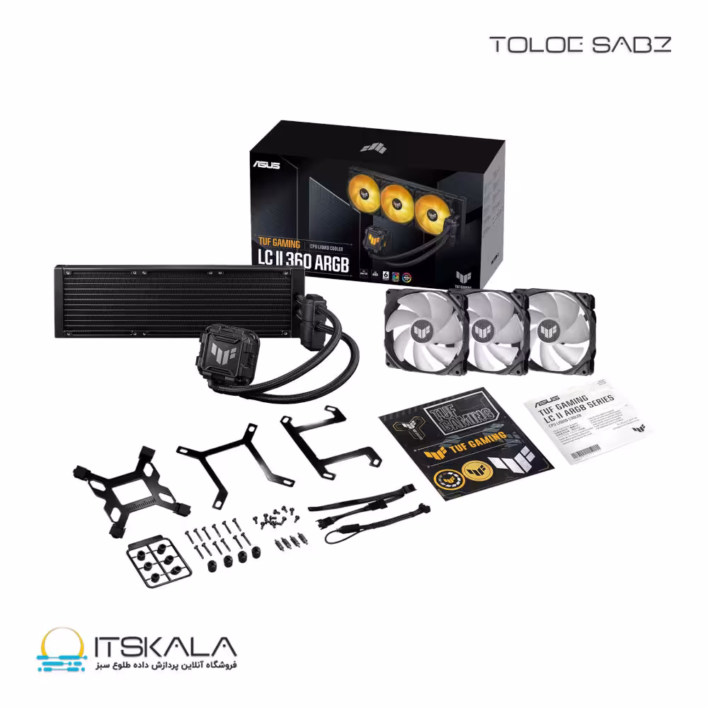 قیمت و خرید خنک کننده پردازنده ایسوس TUF Gaming LC II 360 ARGB | ITSKALA