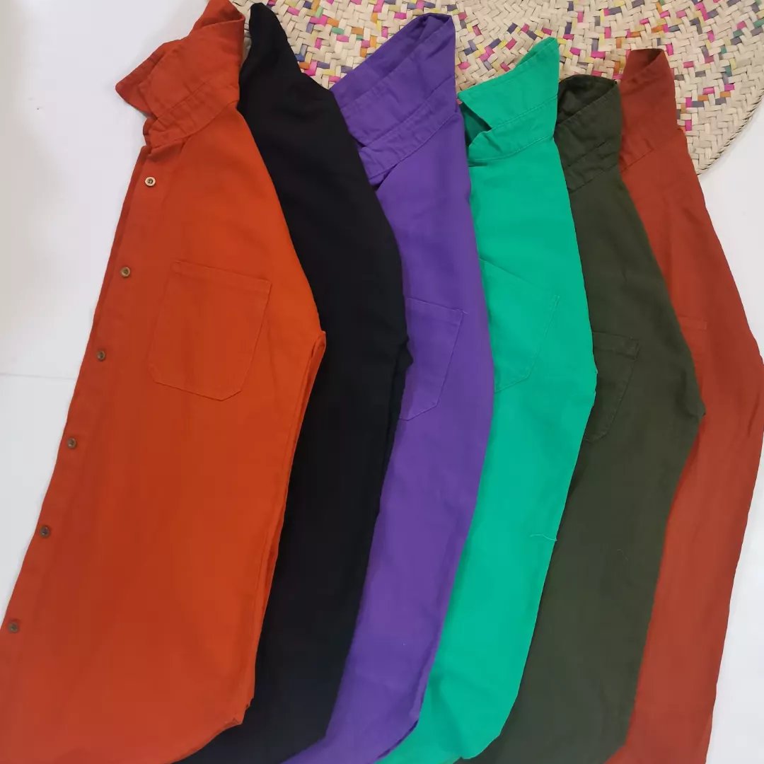 شارژ مجدد مانتو کتان در رنگای جذاب