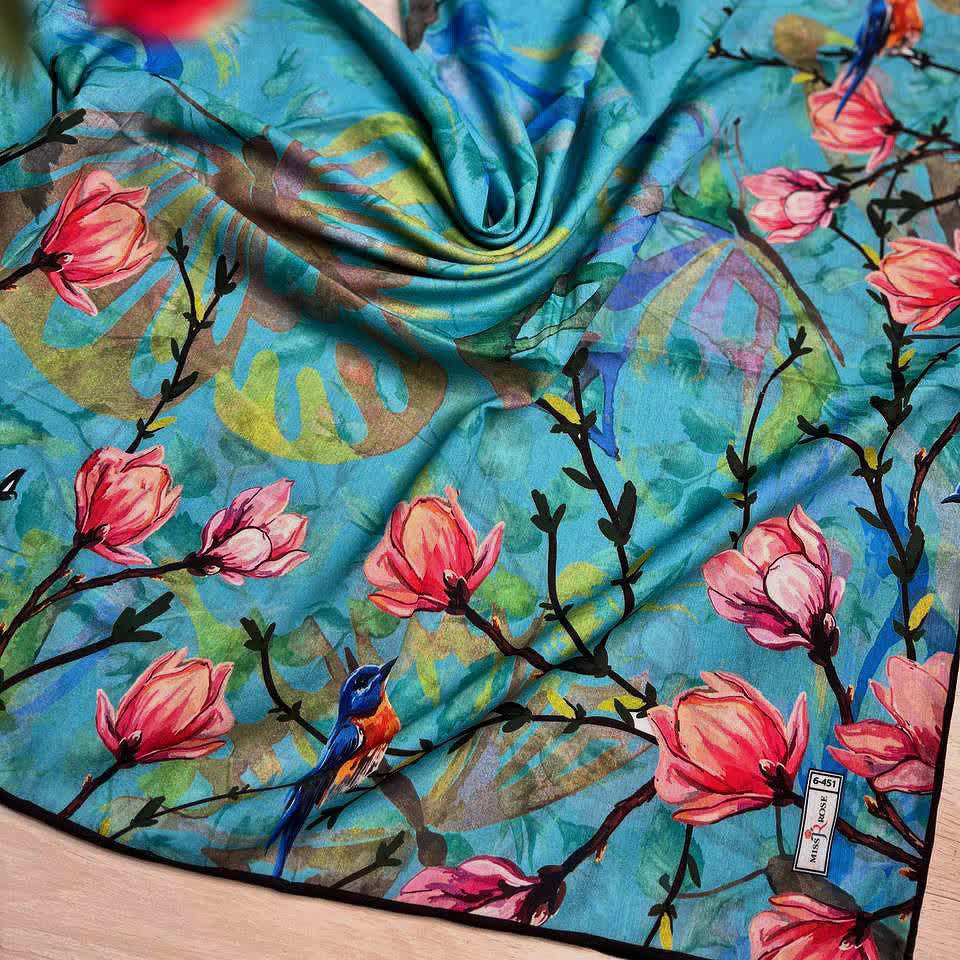 روسری ست مادر و دختری قواره 120و 140