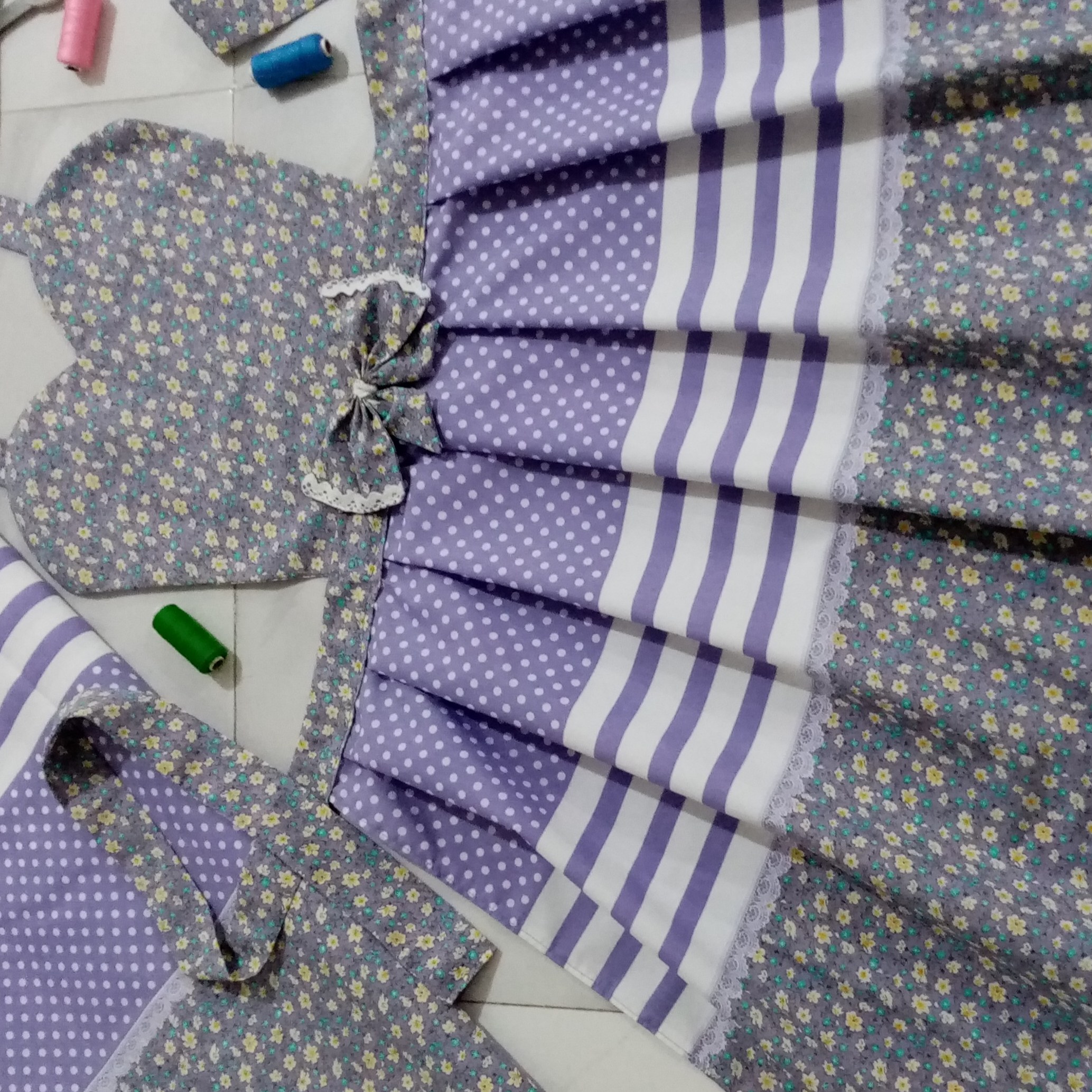 پیشبند آشپزخانه مدل عروسکی