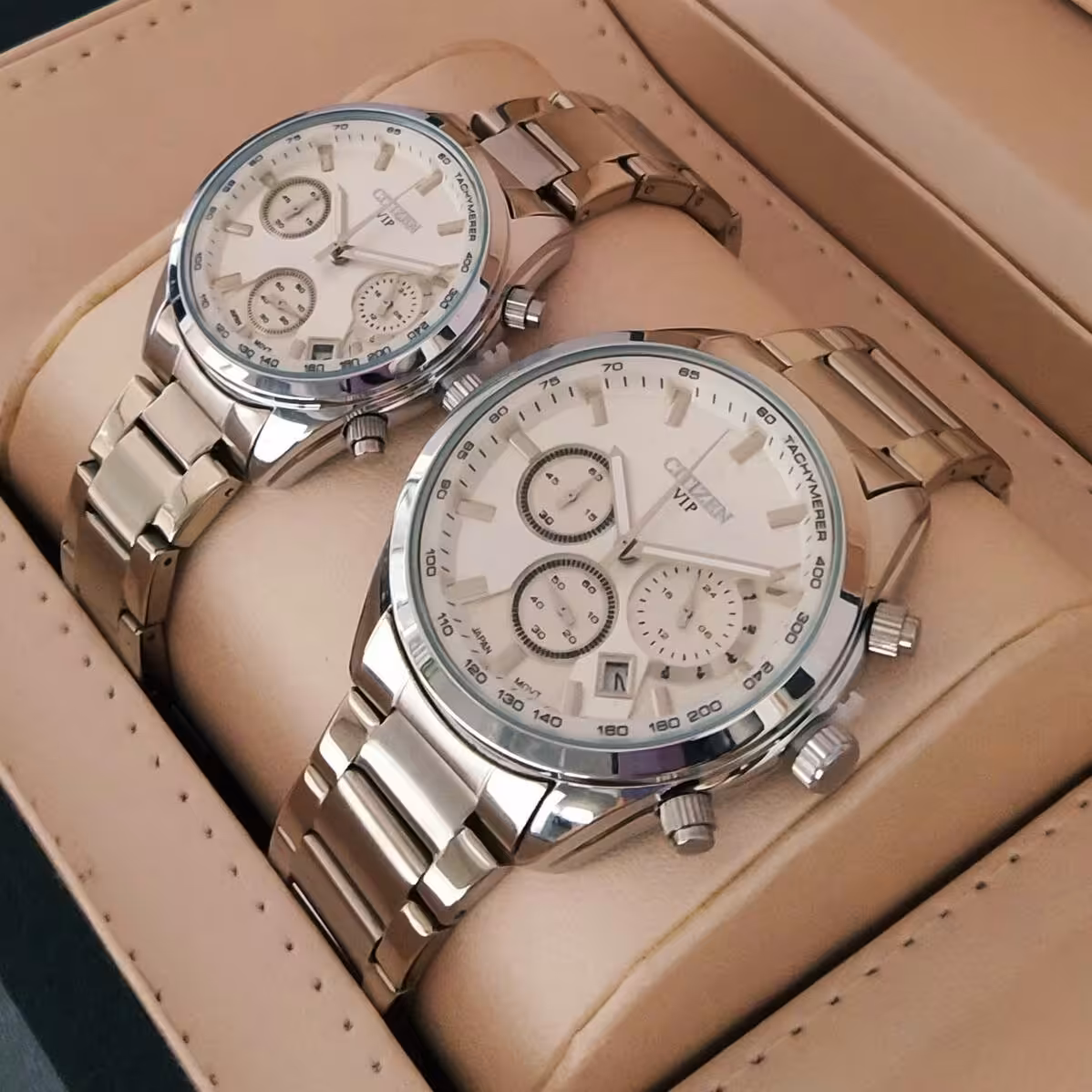 ساعت تک و ست 3 موتوره vip سیتیزن