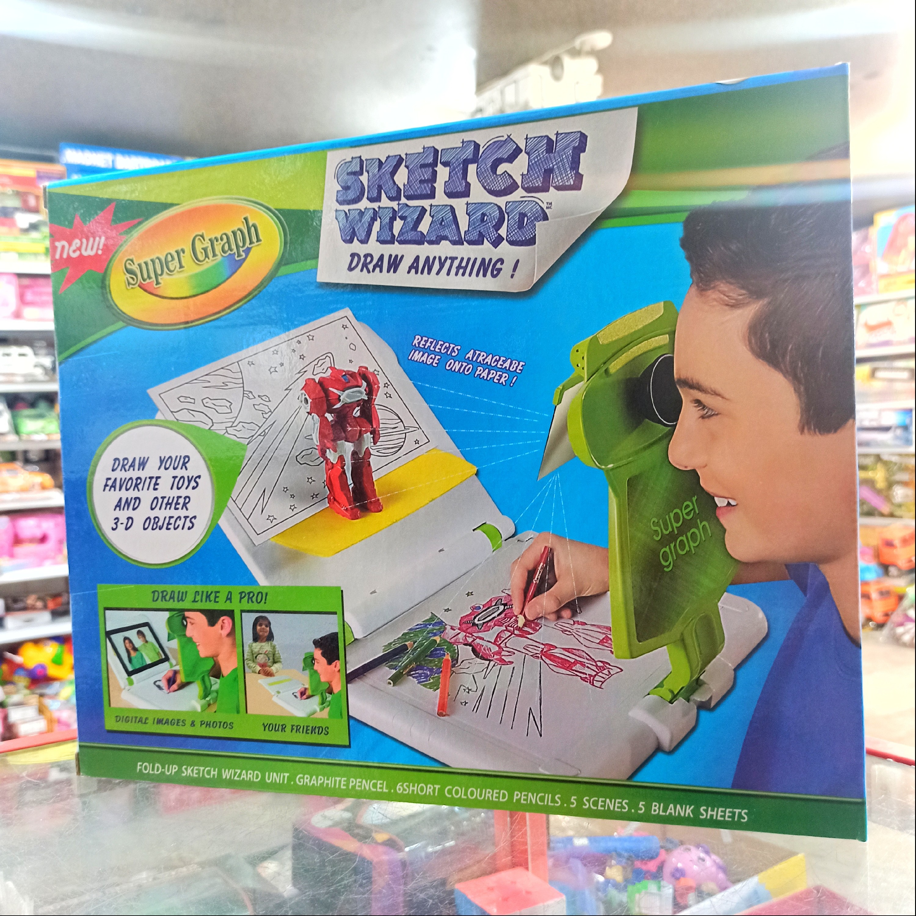 اسباب بازی نقاشی سوپر گراف نقاشی اسباب بازی آموزشی