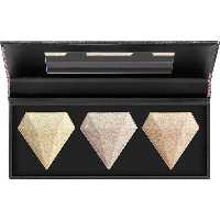 پلت سه تایی هایلایتر صورت کاتریس (Catrice) مدل Glitter Holic حجم فول سایز 