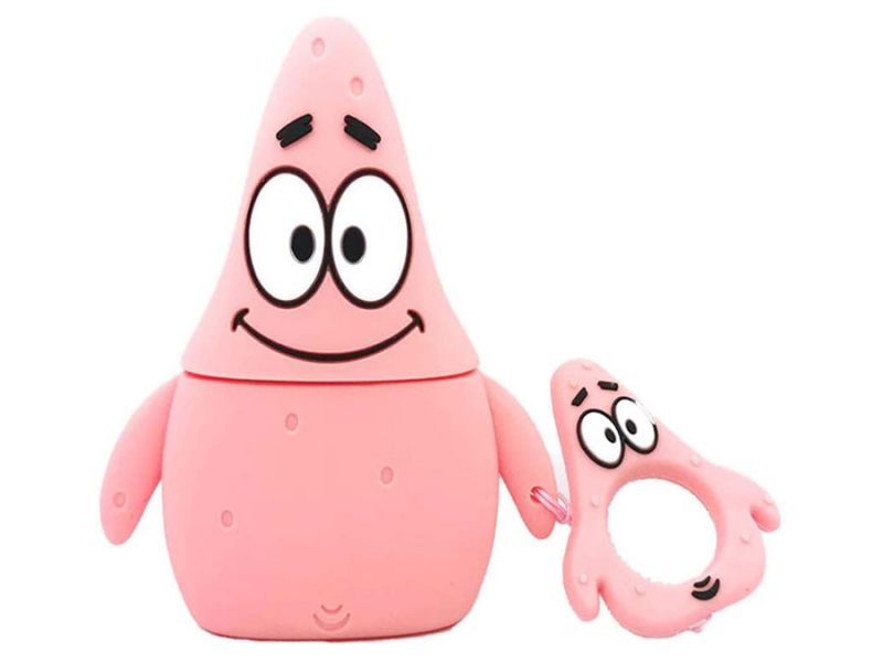 کاور محافظ سیلیکونی ایرپاد طرح پاتریک Patrick Silicone Case Apple Airpods