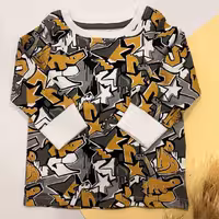 تیشرت آستین بلند طرح دایناسور برند next