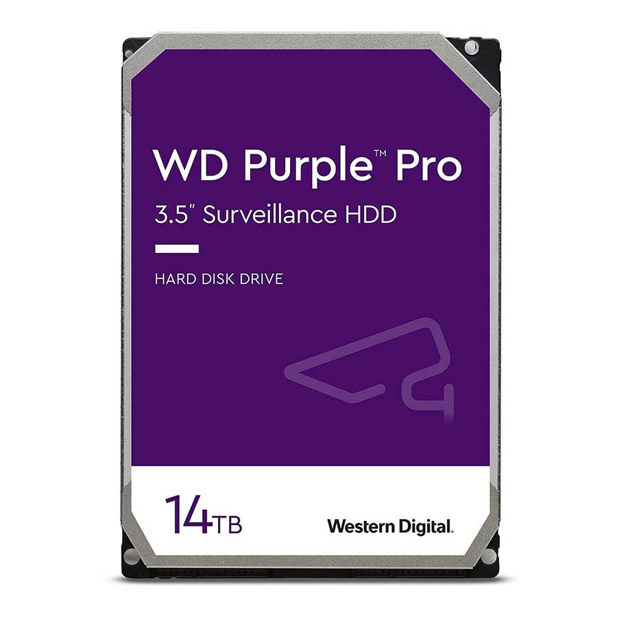 قیمت و خرید هارد اینترنال 14 ترابایت وسترن دیجیتال مدل Purple Pro | یاس ارتباط