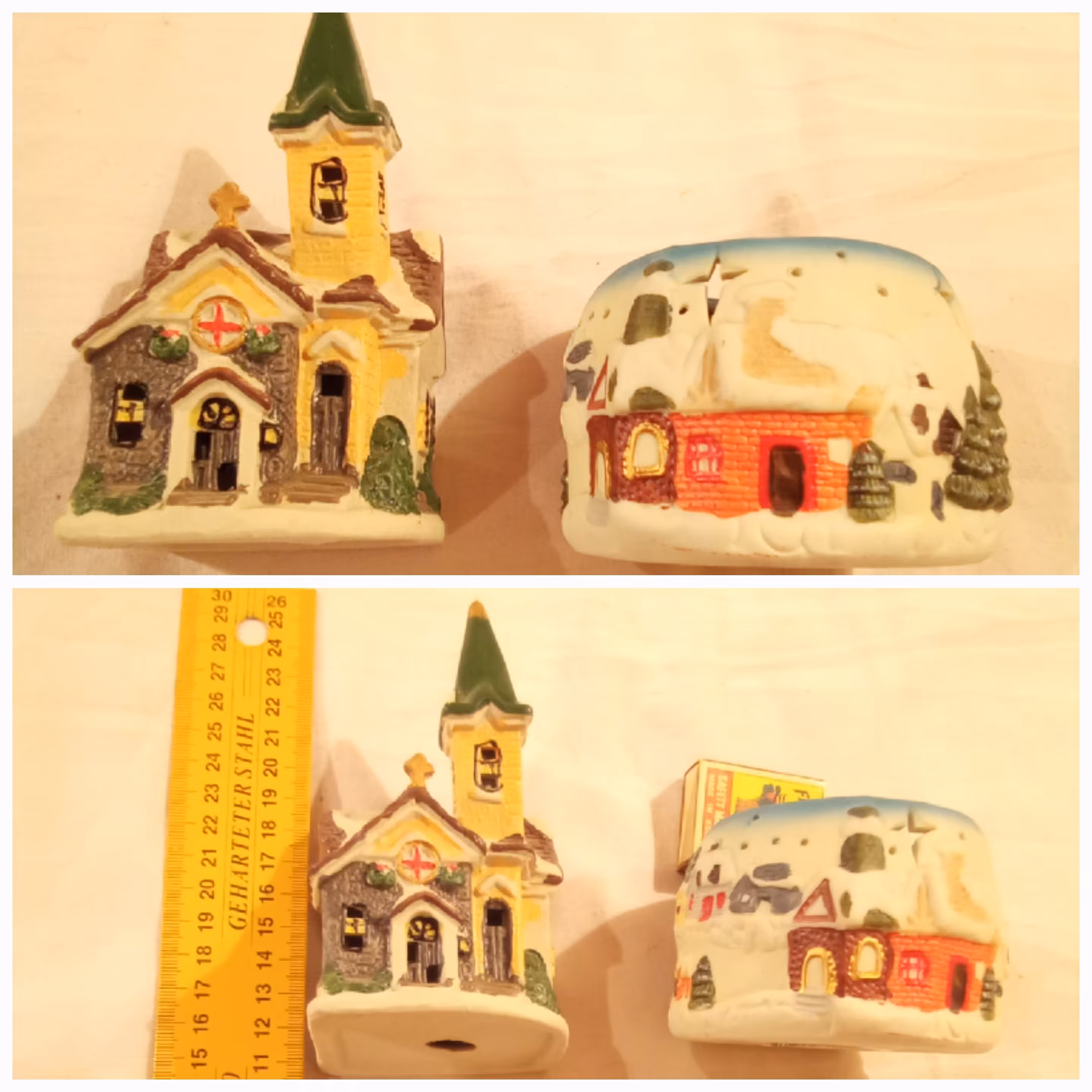 دکوری سِت 2عددی جاشمعی و  کلیسا