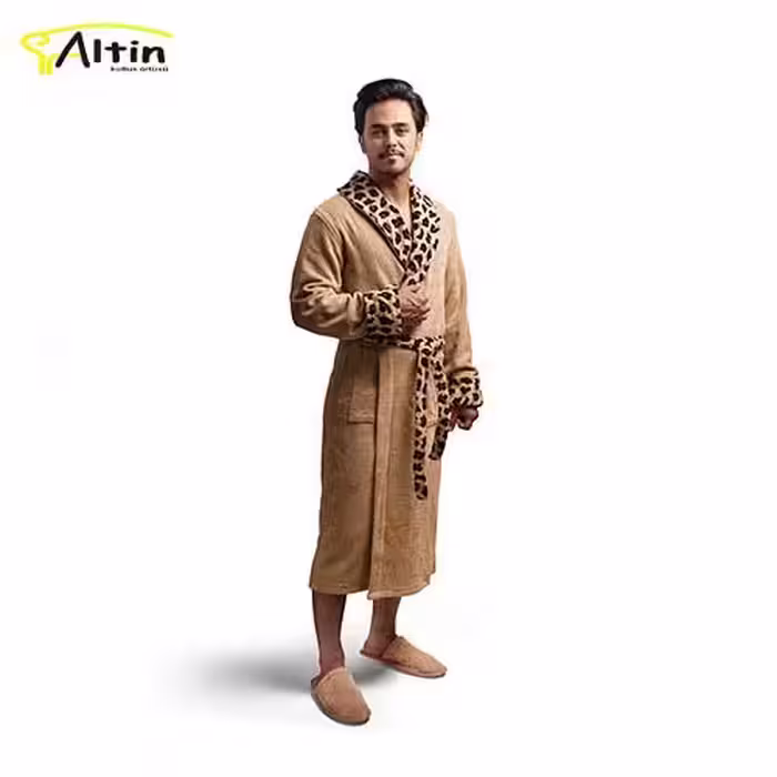 حوله تنپوش پودایران مدل جگوار نسکافه ای سایز 115