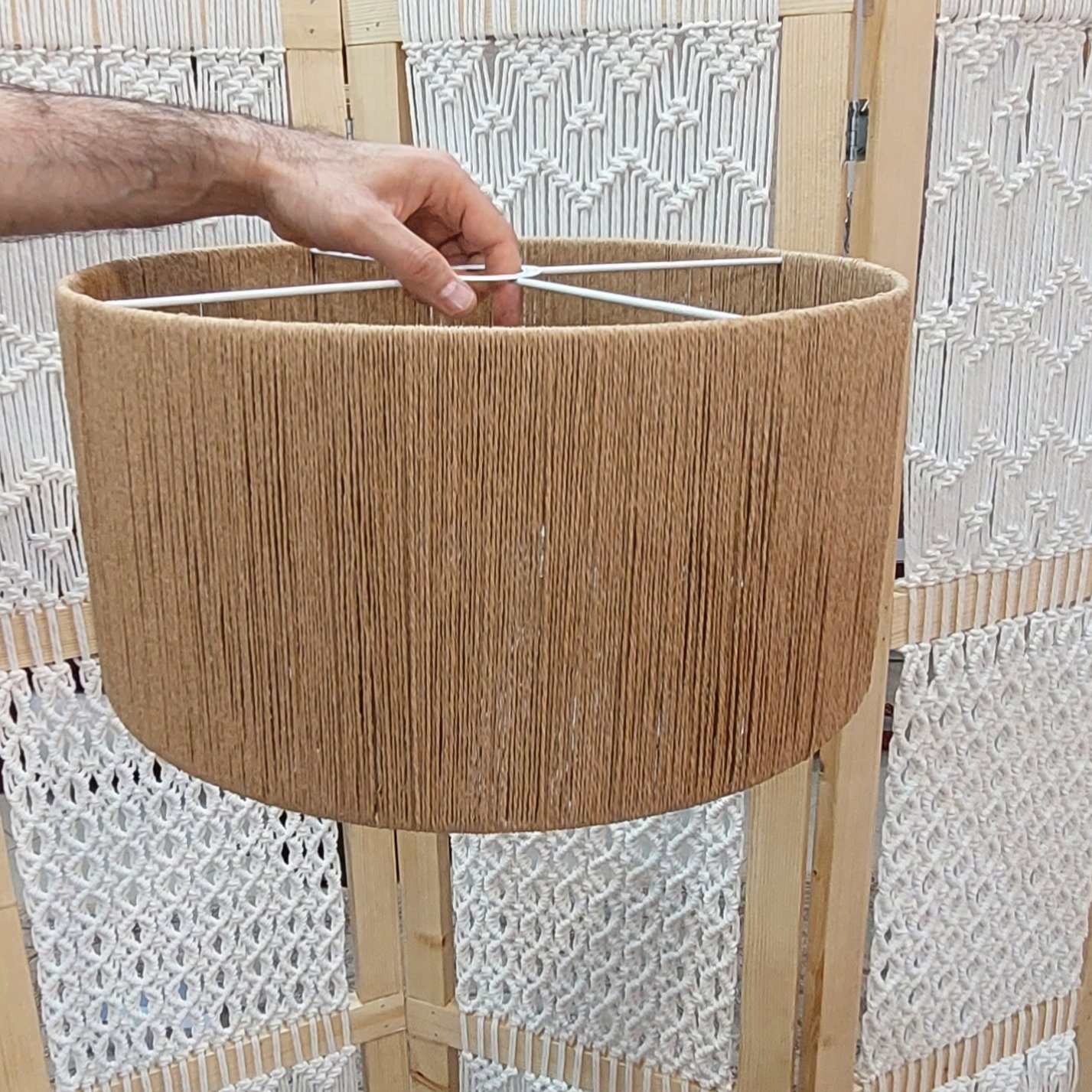 لوستر رافیا (پس کرایه)