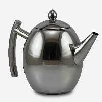 قوری 1.5 لیتر استیل فیلتر دار ویشان