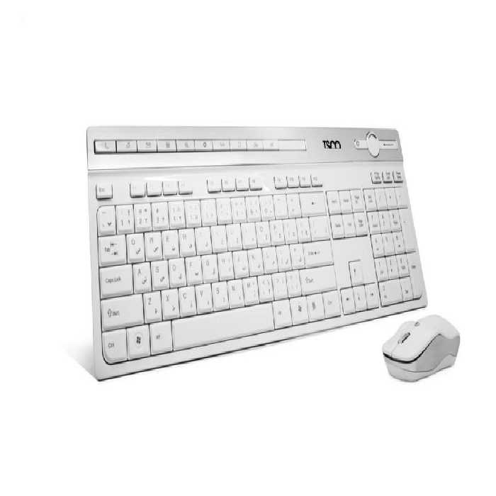 کیبورد و ماوس بی‌سیم تسکو مدل TKM 7106WTSCO TKM 7106W Wireless Keyboard And Mouse