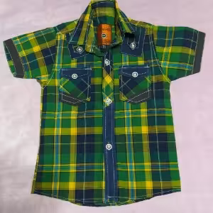 پیراهن نیم استین پسرانه