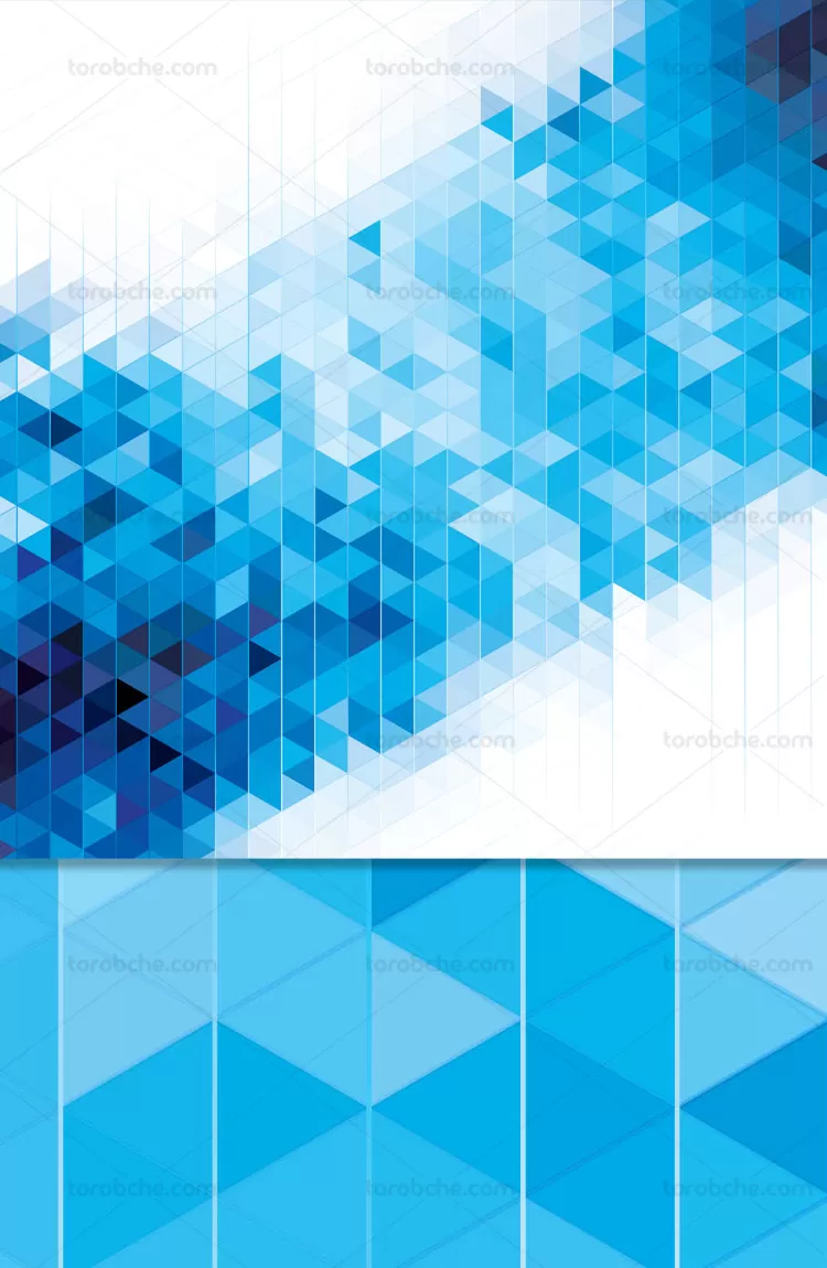 وکتور پس زمینه انتزاعی مثلث | گرافیک با طعم تربچه