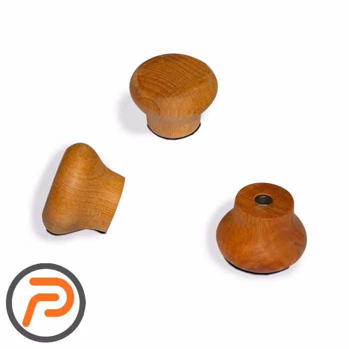 دستگیره چوب راش خود رنگ قارچی