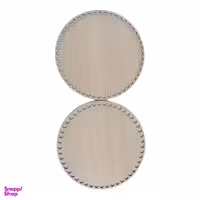 کفی تریکو بافی مدل دایره 25 کد K25-2 بسته 2 عددی