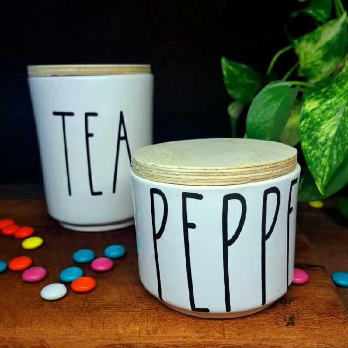 یک جفت خمره استوانه کد kokb-8128  یاسین سرامیک