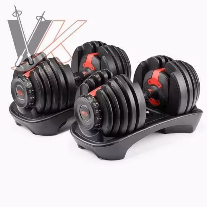 دمبل با قابلیت تنظیم وزن 5 تا 52.2 پوندی کد 1304180