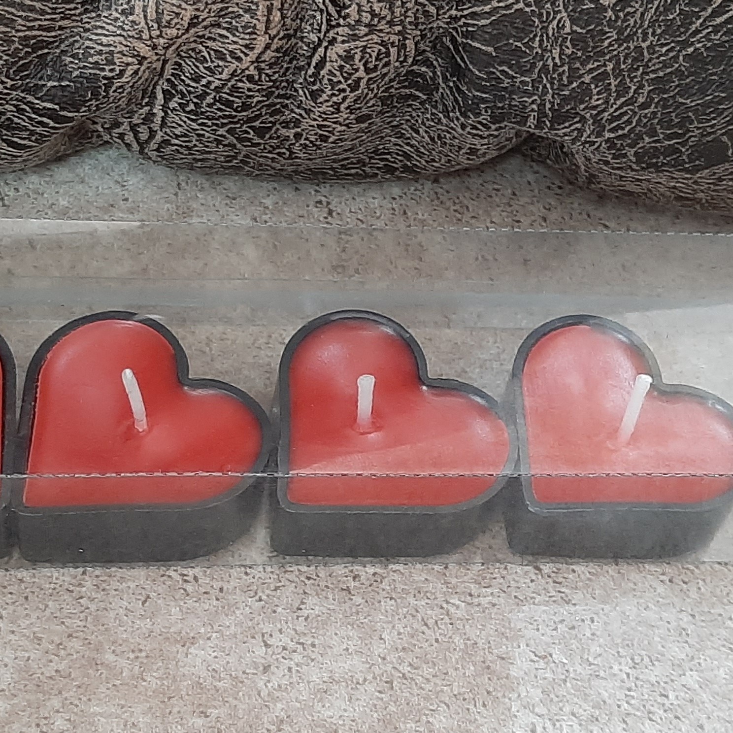 پک 100 عددی شمع قلبی وارمری